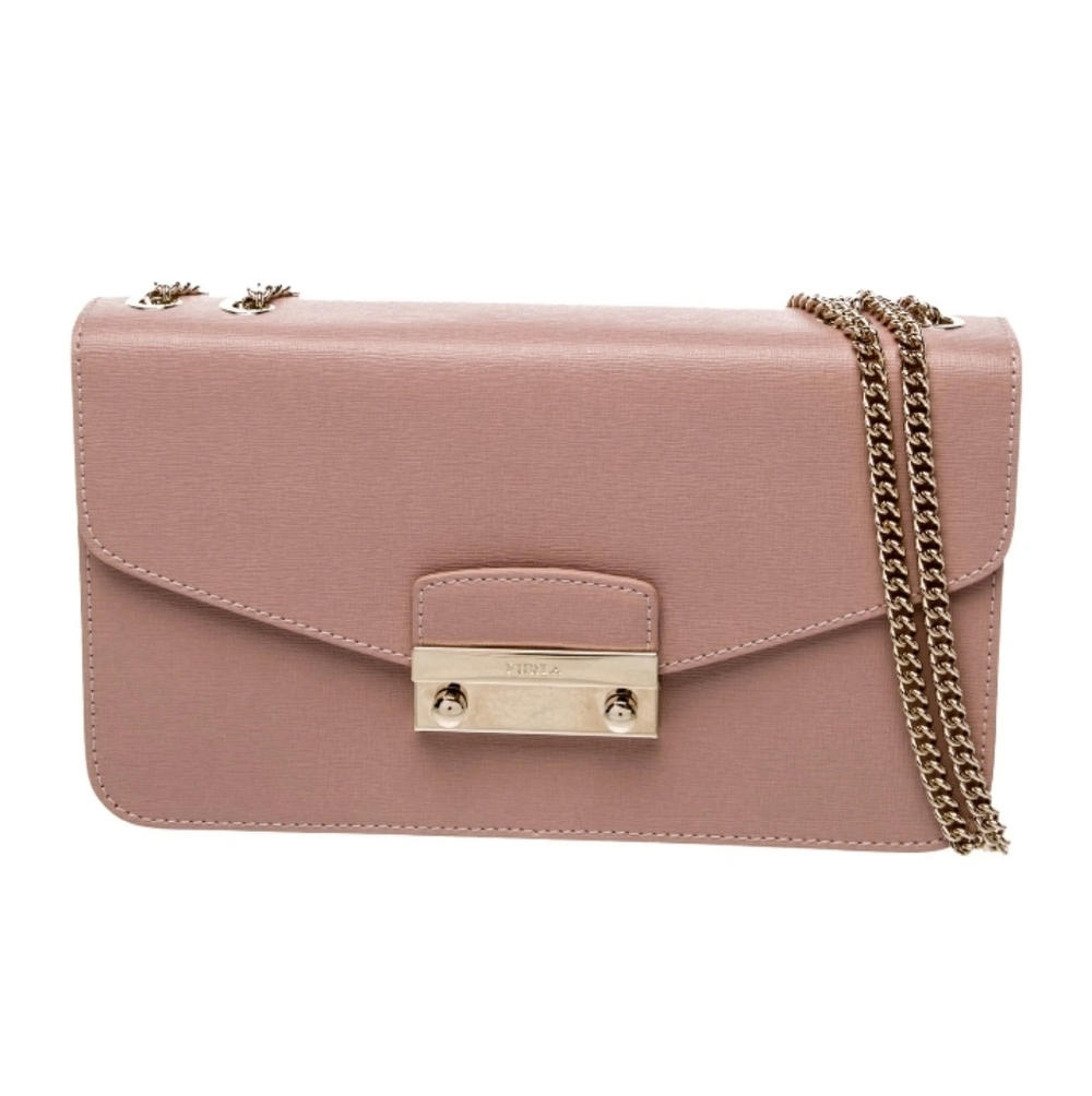 Furla, NWOT, Women's, Shoulder Bag, Color Rose Gold